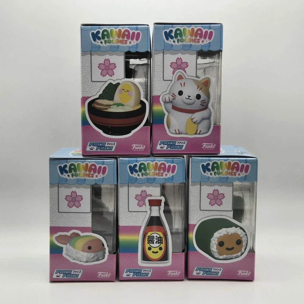 Funko Kawaii Foodies Complete 5 Figure Set Paka Paka Five Below Exclusive NEW